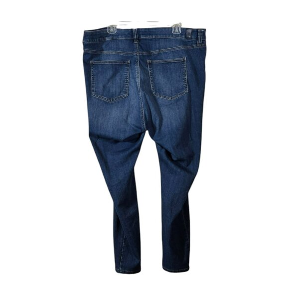 Revery 20W Womens Jeans Mid-Rise Skinny 5-Pocket Medium Wash - Picture 3 of 6